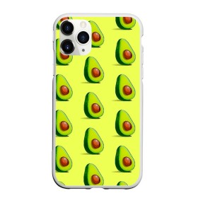 Чехол для iPhone 11 Pro Max матовый с принтом Авокадо , Силикон |  | Тематика изображения на принте: авокадо | арт | в разрезе | вкусно | вкусный фрукт | желтый | зеленый | косточка | крупная косточка | разрез | рисунок | сладко | сочно | фрукт