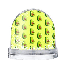 Снежный шар с принтом Авокадо , Пластик | Изображение внутри шара печатается на глянцевой фотобумаге с двух сторон | авокадо | арт | в разрезе | вкусно | вкусный фрукт | желтый | зеленый | косточка | крупная косточка | разрез | рисунок | сладко | сочно | фрукт
