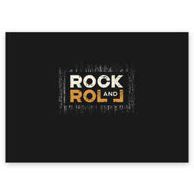 Поздравительная открытка с принтом Rock and Roll (Z) , 100% бумага | плотность бумаги 280 г/м2, матовая, на обратной стороне линовка и место для марки
 | rock | rock and roll | блюз | госпел | драйв | кантри | качайся и катись | музыка | музыкальная | панк | панки | рок | рок н ролл | рокер | хой
