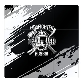 Магнитный плакат 3Х3 с принтом FIREFIGHTER 1649 RUSSIA , Полимерный материал с магнитным слоем | 9 деталей размером 9*9 см | Тематика изображения на принте: 112 | 27 декабря | firefighter | багор | белая | герб | гкчс | знак | лого | логотип | маска | мчс | мчсник | пожарная охрана | пожарник | пожарный | пч | россии | рф | серая | символ | служба | состаренная