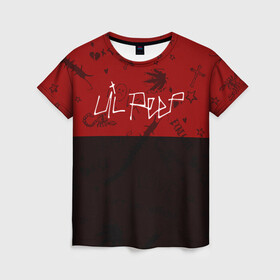 Женская футболка 3D с принтом LIL PEEP / ЛИЛ ПИП , 100% полиэфир ( синтетическое хлопкоподобное полотно) | прямой крой, круглый вырез горловины, длина до линии бедер | beautiful | daddy | heart | life | lil | lilpeep | music | peep | rap | rapper | rip | tattoo | лил | лилпип | литл | лого | музыка | папочка | пип | рип | рожица | рэп | рэпер | рэперы | сердечко | сердце | символ | тату | татуировки