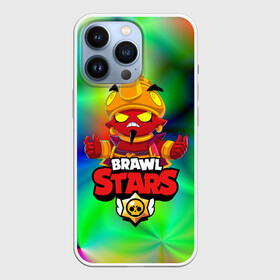 Чехол для iPhone 13 Pro с принтом BRAWL STARS EVIL GENE | ДЖИН ,  |  | bibi | brawl stars | coach mike | crow | evil gene | gale | gene | leon | leon shark | max | mecha crow | mortis | mr.p | nani | phoenix | sally leon | sandy | spike | sprout | tara | virus 8 bit | werewolf | ворон | джин | оборотень