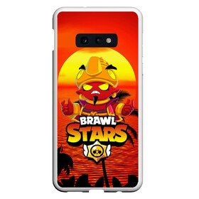 Чехол для Samsung S10E с принтом BRAWL STARS EVIL GENE В ЛЕТО , Силикон | Область печати: задняя сторона чехла, без боковых панелей | Тематика изображения на принте: brawl stars | crow | evil gene | gale | leon | leon shark | max | sally leon | shark | sprout | tara | virus 8 bit | werewolf leon | акула | берли | бравл старс | ворон | джин | макс | оборотень