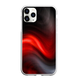 Чехол для iPhone 11 Pro Max матовый с принтом BLACK RED WAVES АБСТРАКЦИЯ , Силикон |  | Тематика изображения на принте: abstraction | geometry | hexagon | neon | paints | stripes | texture | triangle | абстракция | брызги | геометрия | краски | неон | неоновый | соты | текстура