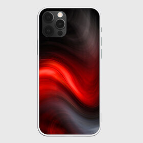 Чехол для iPhone 12 Pro Max с принтом BLACK RED WAVES АБСТРАКЦИЯ , Силикон |  | abstraction | geometry | hexagon | neon | paints | stripes | texture | triangle | абстракция | брызги | геометрия | краски | неон | неоновый | соты | текстура