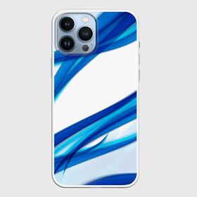 Чехол для iPhone 13 Pro Max с принтом STRIPES BLUE ,  |  | Тематика изображения на принте: abstract | abstraction | geometry | line | pattern | psy | абстрактный | абстракция | геометрия | краски | кубики | линии | неоновые | неоновый | психоделика | текстура