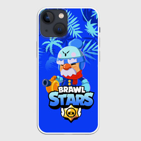 Чехол для iPhone 13 mini с принтом BRAWL STARS EVIL GENE | В ЛЕТ. ,  |  | brawl stars | crow | evil gene | gale | leon | leon shark | max | sally leon | shark | sprout | tara | virus 8 bit | werewolf leon | акула | берли | бравл старс | ворон | джин | макс | оборотень