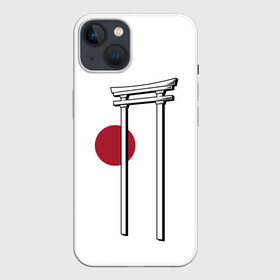 Чехол для iPhone 13 с принтом Япония Тории |  Torii in Japan (Z) ,  |  | japan | асихара но накацукуни | государство япония | ниппон | нихон | ооясимагуни | птичий насест | страна восходящего солнца | тории | тория | традиции | традиция | япония