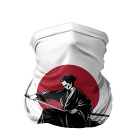 Бандана-труба 3D с принтом Японский самурай (Z) , 100% полиэстер, ткань с особыми свойствами — Activecool | плотность 150‒180 г/м2; хорошо тянется, но сохраняет форму | Тематика изображения на принте: japan | ninja | samurai | асихара но накацукуни | буке | воин | вояк | государство япония | мононофу | мститель | мушя | ниндзя | ниппон | нихон | ооясимагуни | сабурай | самурай | слуга | солдат