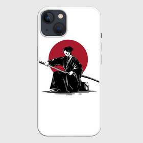 Чехол для iPhone 13 с принтом ЯПОНСКИЙ САМУРАЙ | SAMURAI IN THE SUN (Z) ,  |  | japan | ninja | samurai | асихара но накацукуни | буке | воин | вояк | государство япония | мононофу | мститель | мушя | ниндзя | ниппон | нихон | ооясимагуни | сабурай | самурай | слуга | солдат