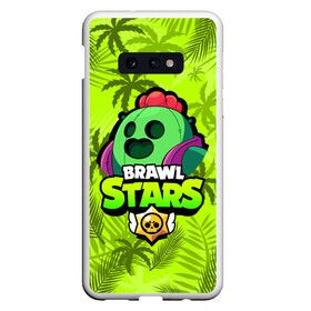 Чехол для Samsung S10E с принтом BRAWL STARS SPIKE СПАЙК , Силикон | Область печати: задняя сторона чехла, без боковых панелей | bibi | brawl stars | coach mike | crow | evil gene | gale | gene | leon | leon shark | max | mecha crow | mortis | mr.p | nani | phoenix | sally leon | sandy | spike | sprout | surge | tara | virus 8 bit | werewolf | волна | ворон | джин | л