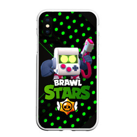 Чехол для iPhone XS Max матовый с принтом virus 8 bit brawl stars 8 бит , Силикон | Область печати: задняя сторона чехла, без боковых панелей | 8 | 8 bit | 8 бит | 8бит | brawl | brawl stars | brawlstars | brawl_stars | jessie | бравл | бравлстарс