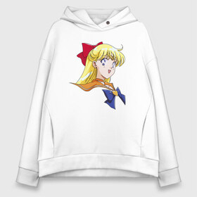 Женское худи Oversize хлопок с принтом Sailor Venus , френч-терри — 70% хлопок, 30% полиэстер. Мягкий теплый начес внутри —100% хлопок | боковые карманы, эластичные манжеты и нижняя кромка, капюшон на магнитной кнопке | anime manga | minako | retro | sailor | sailor moon | sailor v | sailor venus | venus | аниме | вайфу | венера | луна в матроске | манга | минако | отаку | ретро | сейлар | сейлор | сейлор венера | сейлор ви | сейлор мун | сейлр