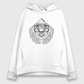 Женское худи Oversize хлопок с принтом Mountain mandala , френч-терри — 70% хлопок, 30% полиэстер. Мягкий теплый начес внутри —100% хлопок | боковые карманы, эластичные манжеты и нижняя кромка, капюшон на магнитной кнопке | casual | mandala | mountain | mountain mandala | trend | горы | повседневность | тренд