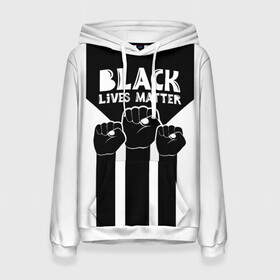 Женская толстовка 3D с принтом Black lives matter | BLM (Z) , 100% полиэстер  | двухслойный капюшон со шнурком для регулировки, мягкие манжеты на рукавах и по низу толстовки, спереди карман-кенгуру с мягким внутренним слоем. | derek chauvin | george floyd | thomas lane | активисты | афро | дерек шовин | джордж флойд | жизни чёрных важны | надпись | общественное движение | текст | томас лэйн | трэйвон мартина | ту тао