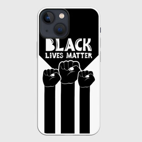 Чехол для iPhone 13 mini с принтом Black lives matter | BLM (Z) ,  |  | derek chauvin | george floyd | thomas lane | активисты | афро | дерек шовин | джордж флойд | жизни чёрных важны | надпись | общественное движение | текст | томас лэйн | трэйвон мартина | ту тао