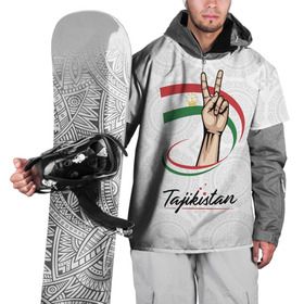 Накидка на куртку 3D с принтом Таджикистан , 100% полиэстер |  | asia | crown | emblem | flag | gesture | hand | republic | sign | stars | state | tajikistan | victory | азия | государство | жест | звезды | знак | корона | победа | республика | рука | таджикистан | флаг | эмблема