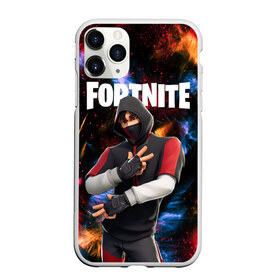 Чехол для iPhone 11 Pro матовый с принтом FORTNITE x IKONIK , Силикон |  | deadmau5 | fortnite | fortnite 2 | fortnite x маршмелло | ikonik | marshmello | ninja | ninja streamer | raven | travis scott | ворон | иконик | ниндзя | пили | рейвен | трэвис скотт | фортнайт