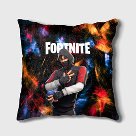 Подушка 3D с принтом FORTNITE x IKONIK , наволочка – 100% полиэстер, наполнитель – холлофайбер (легкий наполнитель, не вызывает аллергию). | состоит из подушки и наволочки. Наволочка на молнии, легко снимается для стирки | Тематика изображения на принте: deadmau5 | fortnite | fortnite 2 | fortnite x маршмелло | ikonik | marshmello | ninja | ninja streamer | raven | travis scott | ворон | иконик | ниндзя | пили | рейвен | трэвис скотт | фортнайт