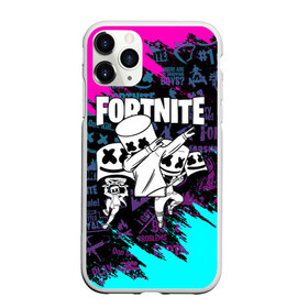 Чехол для iPhone 11 Pro Max матовый с принтом FORTNITE x MARSHMELLO , Силикон |  | deadmau5 | fortnite | fortnite 2 | fortnite x маршмелло | ikonik | marshmello | ninja | ninja streamer | raven | travis scott | ворон | иконик | ниндзя | пили | рейвен | трэвис скотт | фортнайт