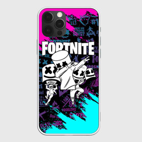 Чехол для iPhone 12 Pro Max с принтом FORTNITE x MARSHMELLO , Силикон |  | deadmau5 | fortnite | fortnite 2 | fortnite x маршмелло | ikonik | marshmello | ninja | ninja streamer | raven | travis scott | ворон | иконик | ниндзя | пили | рейвен | трэвис скотт | фортнайт