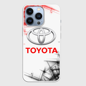 Чехол для iPhone 13 Pro с принтом TOYOTA. ,  |  | 2020 | auto | sport | toyota | авто | автомобиль | автомобильные | бренд | марка | машины | спорт | тойота