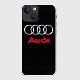 Чехол для iPhone 13 mini с принтом AUDI | АУДИ ,  |  | audi | auto | rs | sport | авто | автомобиль | автомобильные | ауди | бренд | марка | машины | спорт