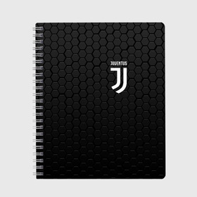 Тетрадь с принтом JUVENTUS / ЮВЕНТУС , 100% бумага | 48 листов, плотность листов — 60 г/м2, плотность картонной обложки — 250 г/м2. Листы скреплены сбоку удобной пружинной спиралью. Уголки страниц и обложки скругленные. Цвет линий — светло-серый
 | cr7 | fc juventus | football | juve | juventus | ronaldo | sport | роналдо | спорт | футбол | ювентус