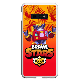 Чехол для Samsung S10E с принтом BRAWL STARS SURGE , Силикон | Область печати: задняя сторона чехла, без боковых панелей | brawl stars | crow | gale | leon | leon shark | max | nani | sally leon | shark | sprout | surge | tara | virus 8 bit | werewolf leon | акула | берли | бравл старс | ворон | макс | нани | оборотень