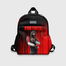 Детский рюкзак 3D с принтом Fortnite Ikonik. , 100% полиэстер | лямки с регулируемой длиной, сверху петелька, чтобы рюкзак можно было повесить на вешалку. Основное отделение закрывается на молнию, как и внешний карман. Внутри дополнительный карман. По бокам два дополнительных кармашка | archetype | fortnite | fortnite 2 | fortnite x | ikonik | marshmello | raven | архетип | ворон | иконик | маршмелло | фортнайт | фортнайт 2 | фортнайт глава 2