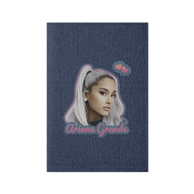 Обложка для паспорта матовая кожа с принтом Ariana Grande Jeans , натуральная матовая кожа | размер 19,3 х 13,7 см; прозрачные пластиковые крепления | ariana grande | grande | heart | jeans | pink | team | ариана гранде | гранде | джинса | джинсовый | джинсы | для фанатов | надпись | попса | розовый | сердечки | синий | текстура | фанатам