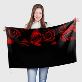 Флаг 3D с принтом Готика , 100% полиэстер | плотность ткани — 95 г/м2, размер — 67 х 109 см. Принт наносится с одной стороны | black | flowers | red | rose | rozario | vampire | алые | бутоны | вампир | винтаж | готический | красныерозы | кровь | лепестки | летний | лето | ночь | природа | растения | роза | розочка | розы | рок | темный | узор