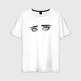 Женская футболка хлопок Oversize с принтом GENSYXA , 100% хлопок | свободный крой, круглый ворот, спущенный рукав, длина до линии бедер
 | gensuha | gensuxa | gensyha | gensyxa | twitch | генсуха | стример | стримерша | твич