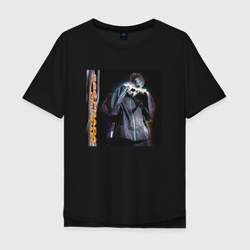 Мужская футболка хлопок Oversize с принтом OBLADAET 666 PRADA , 100% хлопок | свободный крой, круглый ворот, “спинка” длиннее передней части | 3d19 | files | obladaet | prada | обла | обладает | прада