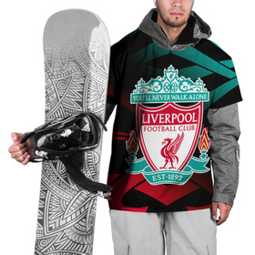 Накидка на куртку 3D с принтом LIVERPOOL. , 100% полиэстер |  | Тематика изображения на принте: lfc | liverpool | sport | ynwa | ливерпуль | лфк | спорт