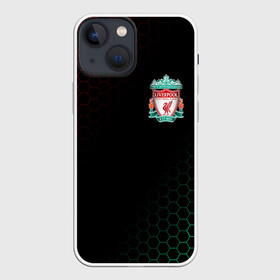 Чехол для iPhone 13 mini с принтом LIVERPOOL | ЛИВЕРПУЛЬ ,  |  | lfc | liverpool | sport | ynwa | ливерпуль | лфк | спорт