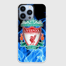 Чехол для iPhone 13 Pro с принтом LIVERPOOL | ЛИВЕРПУЛЬ ,  |  | lfc | liverpool | sport | ynwa | ливерпуль | лфк | спорт