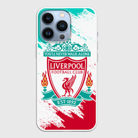 Чехол для iPhone 13 Pro с принтом LIVERPOOL | ЛИВЕРПУЛЬ ,  |  | lfc | liverpool | sport | ynwa | ливерпуль | лфк | спорт