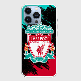 Чехол для iPhone 13 Pro с принтом LIVERPOOL | ЛИВЕРПУЛЬ ,  |  | lfc | liverpool | sport | ynwa | ливерпуль | лфк | спорт