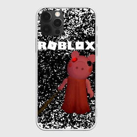 Чехол для iPhone 12 Pro Max с принтом Roblox piggy Свинка Пигги , Силикон |  | Тематика изображения на принте: game | gamer | logo | minecraft | piggi | roblox | simulator | игра | конструктор | лого | пигги | свинья | симулятор | строительство | фигура