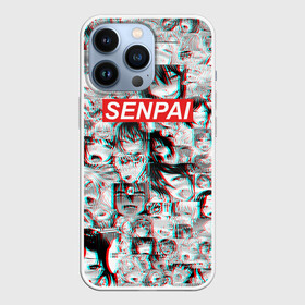 Чехол для iPhone 13 Pro с принтом SENPAI СЕНПАИ ,  |  | ahegao | anime | kawai | kowai | oppai | otaku | senpai | sugoi | waifu | yandere | аниме | ахегао | ковай | культура | отаку | семпай | сенпай | тренд | яндере