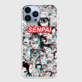 Чехол для iPhone 13 Pro Max с принтом SENPAI СЕНПАИ ,  |  | ahegao | anime | kawai | kowai | oppai | otaku | senpai | sugoi | waifu | yandere | аниме | ахегао | ковай | культура | отаку | семпай | сенпай | тренд | яндере