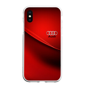 Чехол для iPhone XS Max матовый с принтом AUDI , Силикон | Область печати: задняя сторона чехла, без боковых панелей | abstract | audi | auto | brand | car | geometry | sport | texture | абстракция | авто | автомобильные | ауди | бренд | геометрия | классика | машины | модные | спорт | стиль | текстура