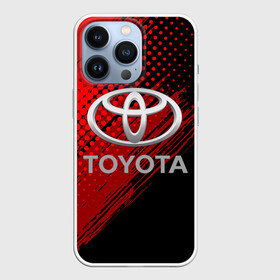 Чехол для iPhone 13 Pro с принтом TOYOTA. ,  |  | 2020 | auto | sport | toyota | авто | автомобиль | автомобильные | бренд | марка | машины | спорт | тойота