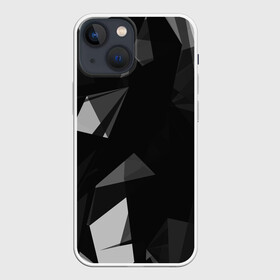 Чехол для iPhone 13 mini с принтом Camo   Black  White ,  |  | abstract | abstraction | color | geometry | polygon | polygonal | абстракция | геометрия | полигоны | психоделика