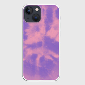 Чехол для iPhone 13 mini с принтом Фиолетовый ТАЙ ДАЙ ,  |  | summer | tie dye | акварель | лето | разноцветная | тай дай | тайдай | фиолетовый тай дай | яркая