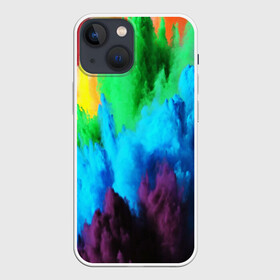 Чехол для iPhone 13 mini с принтом РАЗНОЦВЕТНЫЕ КРАСКИ ,  |  | abstraction | watercolor | абстракция красок | акварель | брызги красок | живопись | краска | потертость красок | размытые краски | текстуры | яркие краски