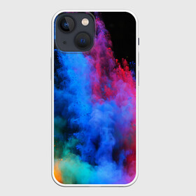 Чехол для iPhone 13 mini с принтом КРАСКИ ,  |  | abstraction | watercolor | абстракция красок | акварель | брызги красок | живопись | краска | потертость красок | размытые краски | текстуры | яркие краски