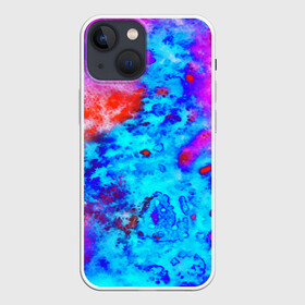 Чехол для iPhone 13 mini с принтом ABSTRACTION COLORS ,  |  | abstraction | watercolor | абстракция красок | акварель | брызги красок | живопись | краска | потертость красок | размытые краски | текстуры | яркие краски