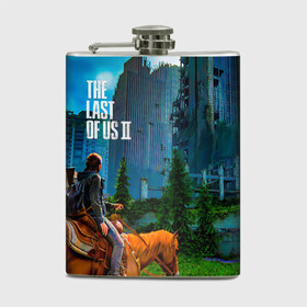 Фляга с принтом The Last of Us Part II , металлический корпус | емкость 0,22 л, размер 125 х 94 мм. Виниловая наклейка запечатывается полностью | Тематика изображения на принте: ellie | the last of us part ii | один из нас часть 2 | постапокалипсис | элли